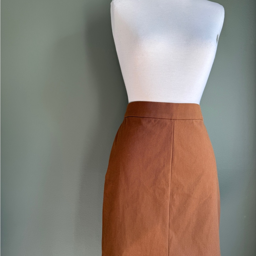 Wilfred Free Tan Mini Skirt